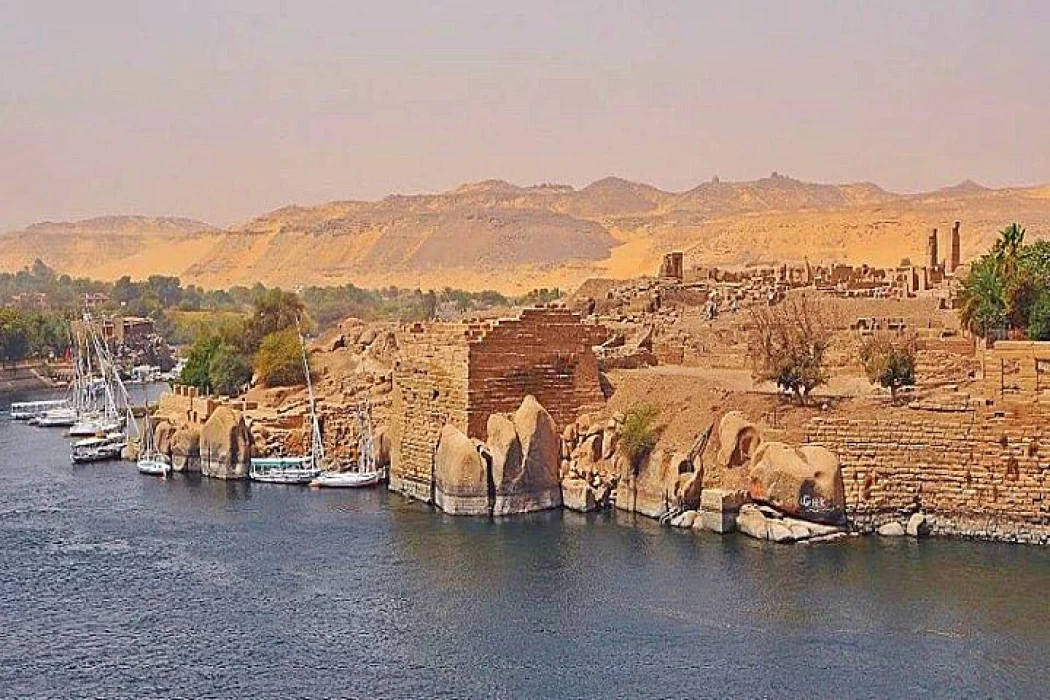 Elephantine Island Temple in Aswan